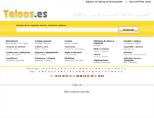 Tablet Screenshot of es.teloos.com