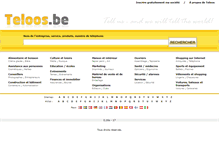 Tablet Screenshot of be.teloos.com